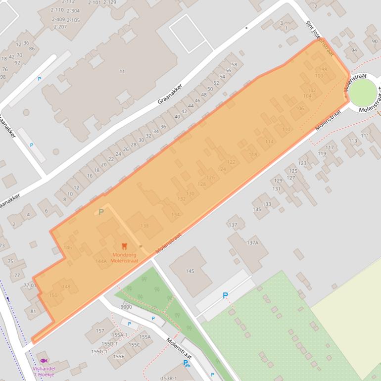 Kaart van postcodegebied 3764TJ.