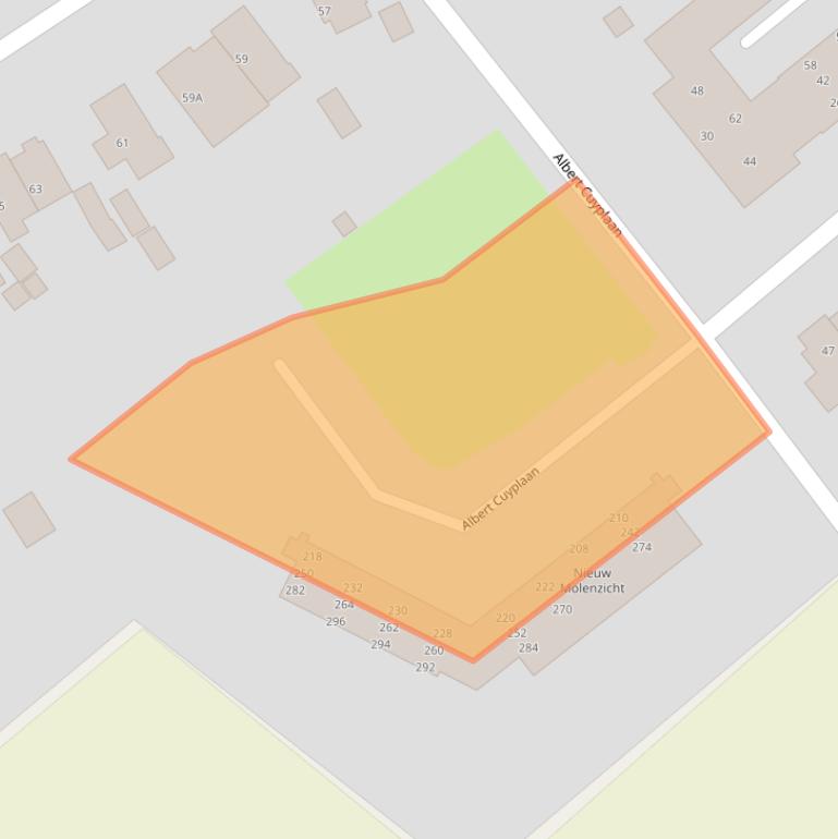 Kaart van postcodegebied 3764TX.