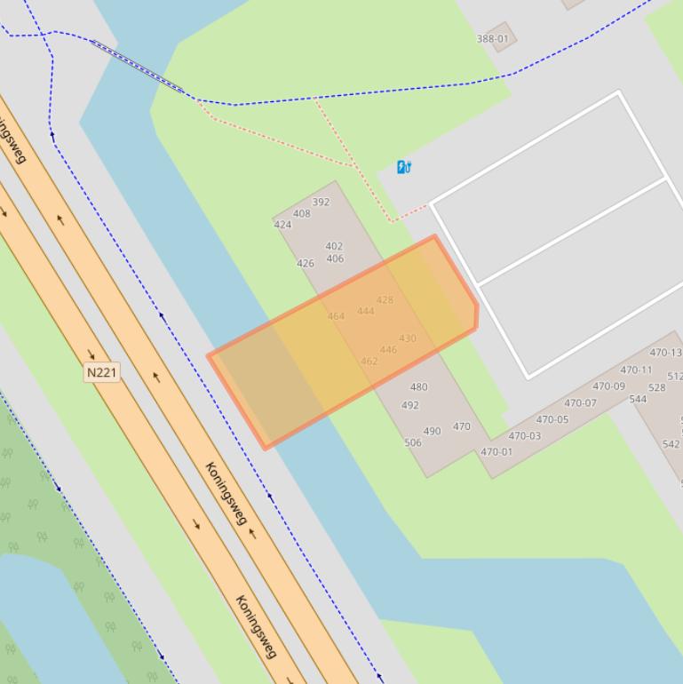 Kaart van postcodegebied 3765BM.