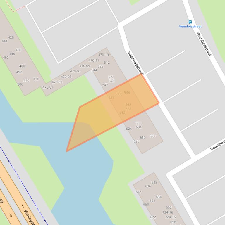 Kaart van postcodegebied 3765BR.