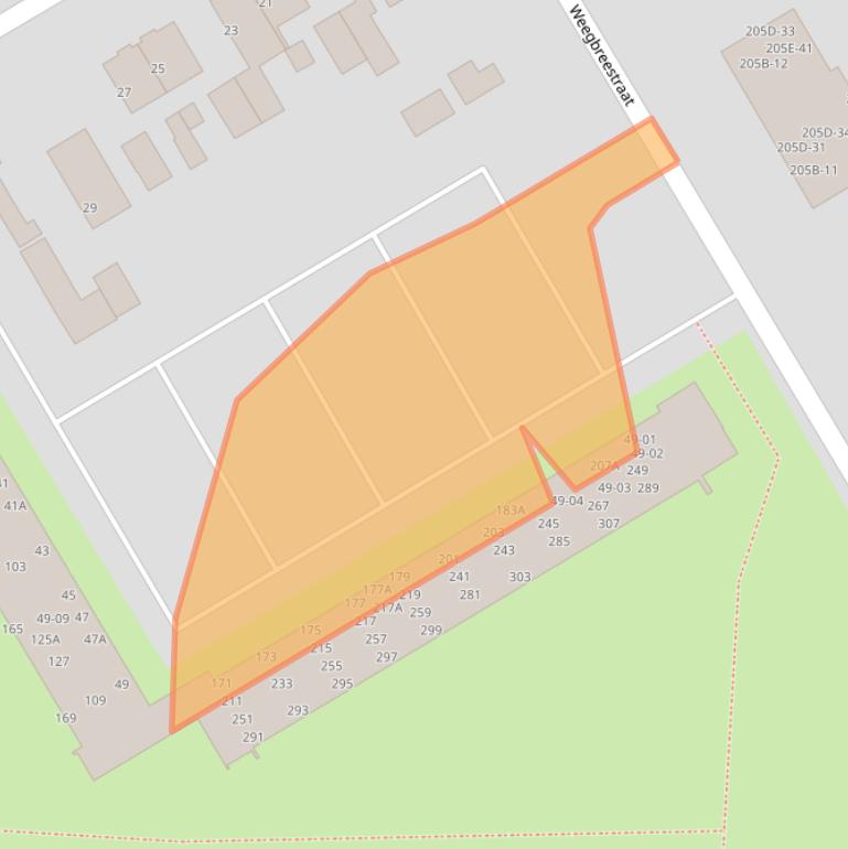 Kaart van postcodegebied 3765CE.