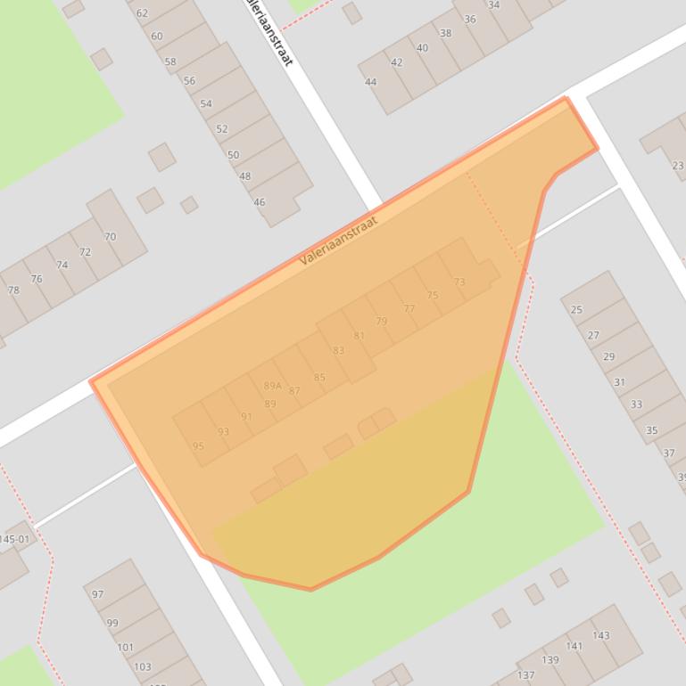 Kaart van postcodegebied 3765EK.