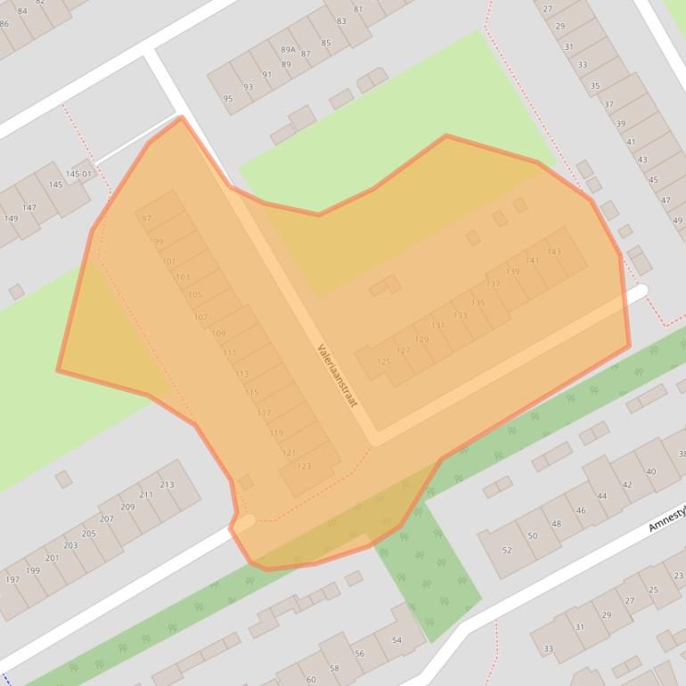 Kaart van postcodegebied 3765EL.