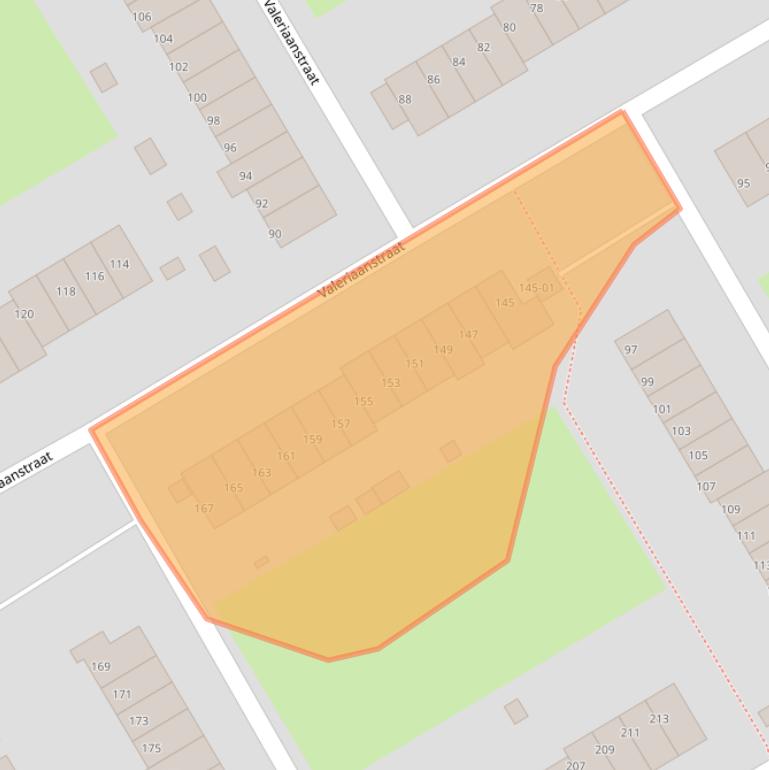 Kaart van postcodegebied 3765EM.