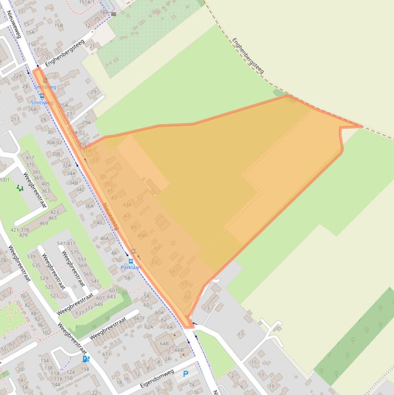 Kaart van postcodegebied 3765GB.