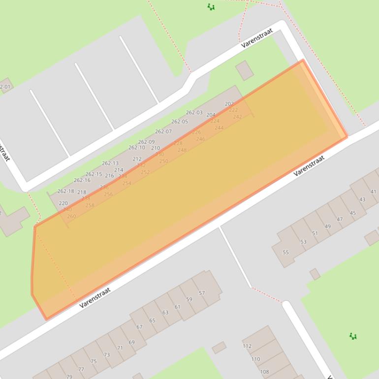 Kaart van postcodegebied 3765WS.