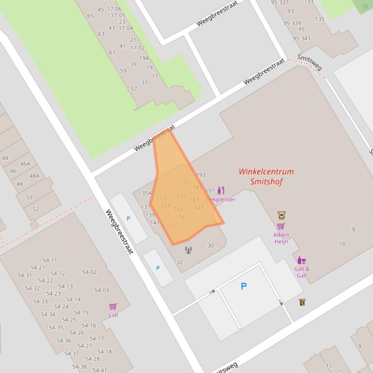 Kaart van postcodegebied 3765XD.