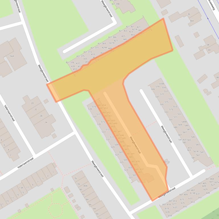 Kaart van postcodegebied 3765XN.