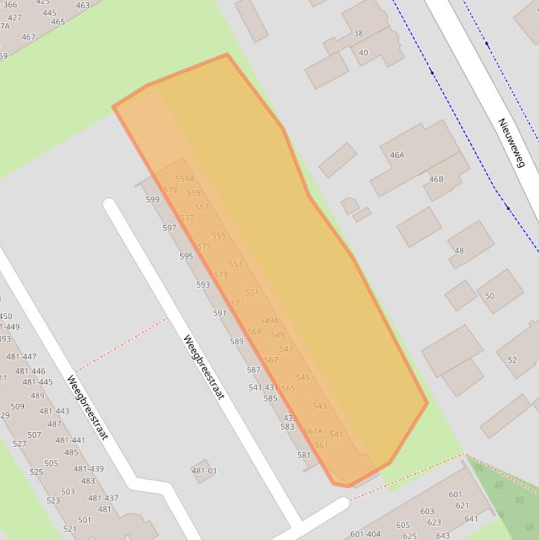 Kaart van postcodegebied 3765XR.