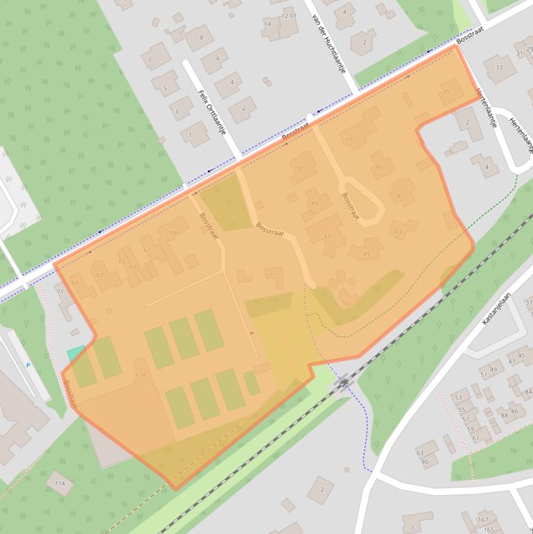 Kaart van postcodegebied 3766AC.