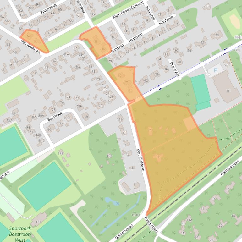 Kaart van postcodegebied 3766AT.