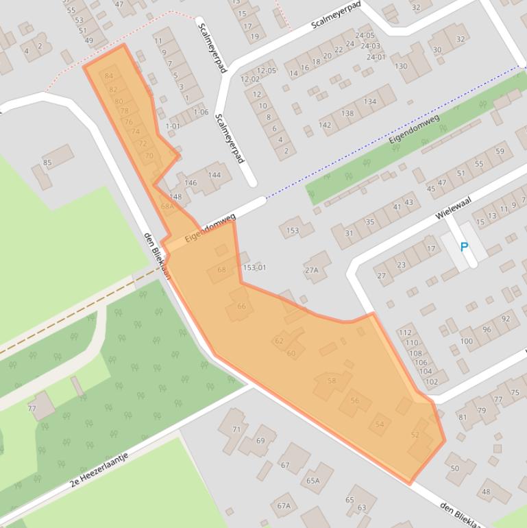 Kaart van postcodegebied 3766AV.