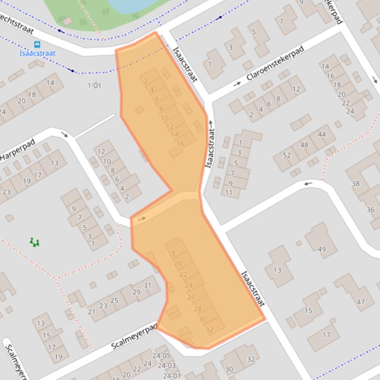 Kaart van postcodegebied 3766BL.