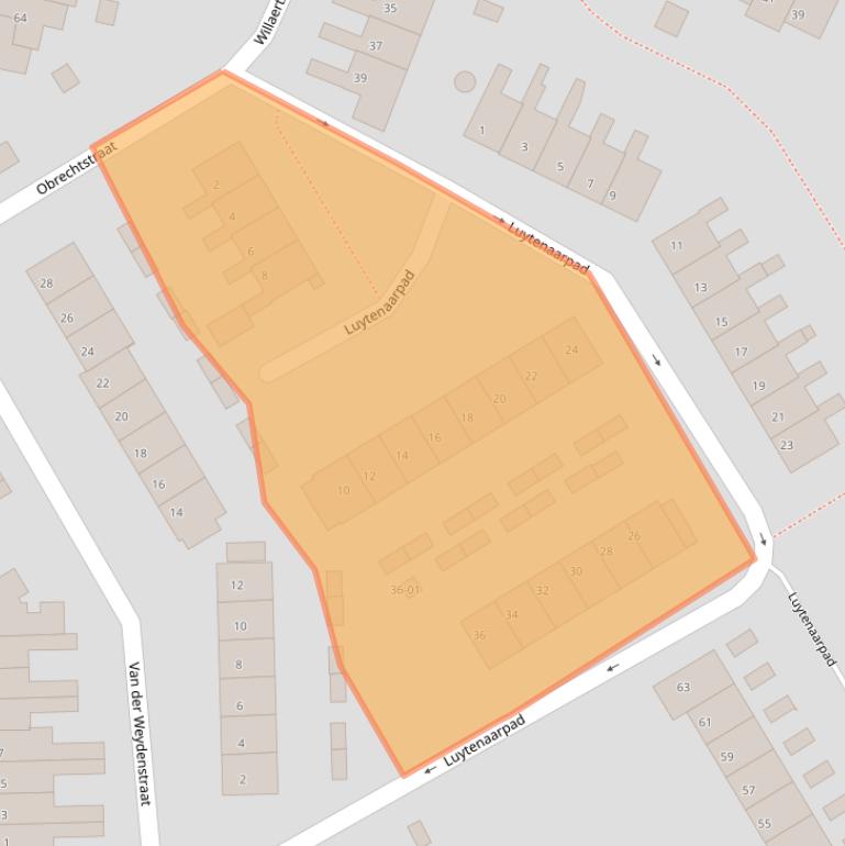 Kaart van postcodegebied 3766BP.