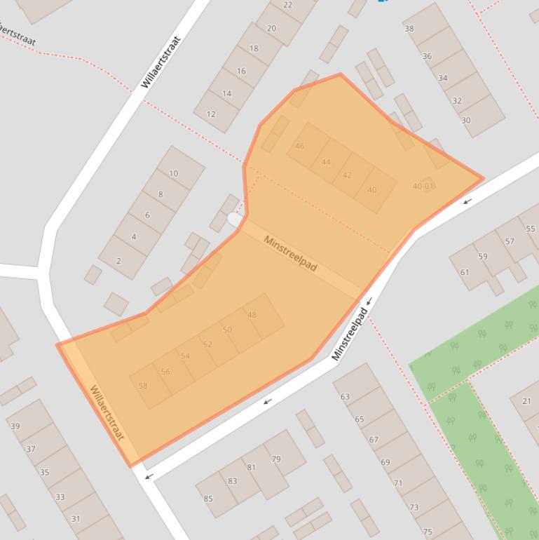 Kaart van postcodegebied 3766BV.