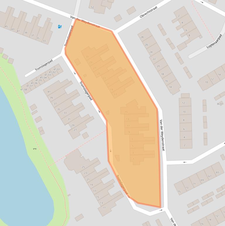 Kaart van postcodegebied 3766CH.