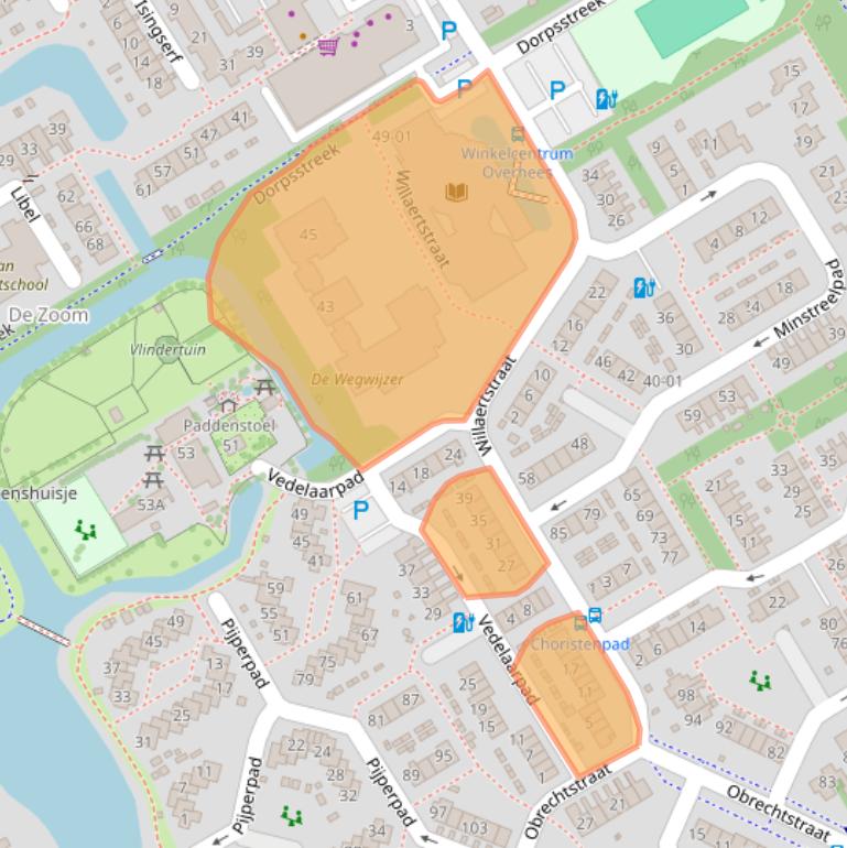 Kaart van postcodegebied 3766CP.