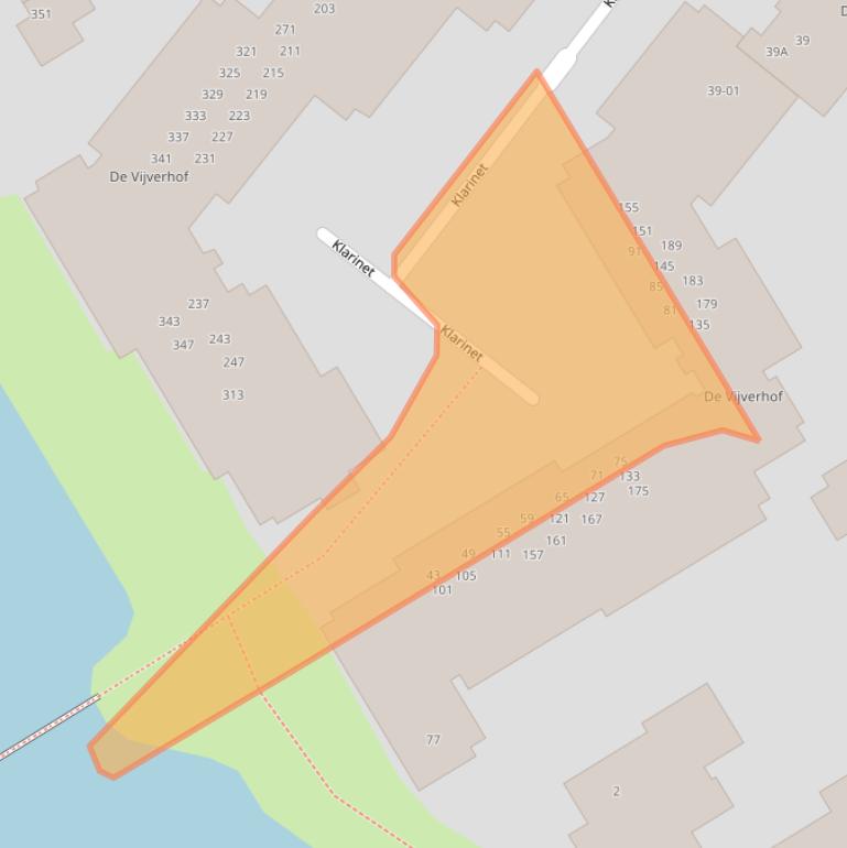 Kaart van postcodegebied 3766GJ.