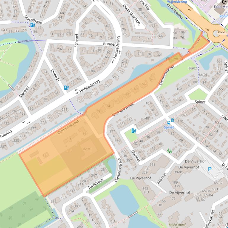 Kaart van postcodegebied 3766GX.