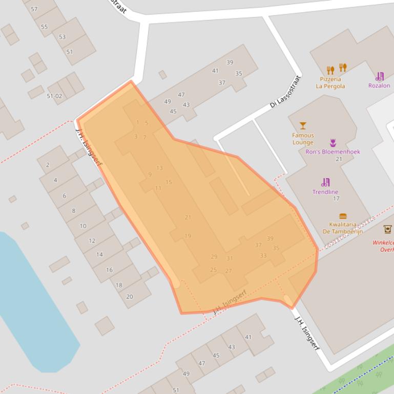 Kaart van postcodegebied 3766HB.