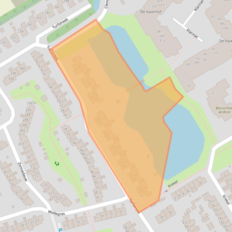 Kaart van postcodegebied 3766HR.