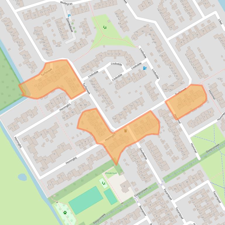 Kaart van postcodegebied 3766HT.