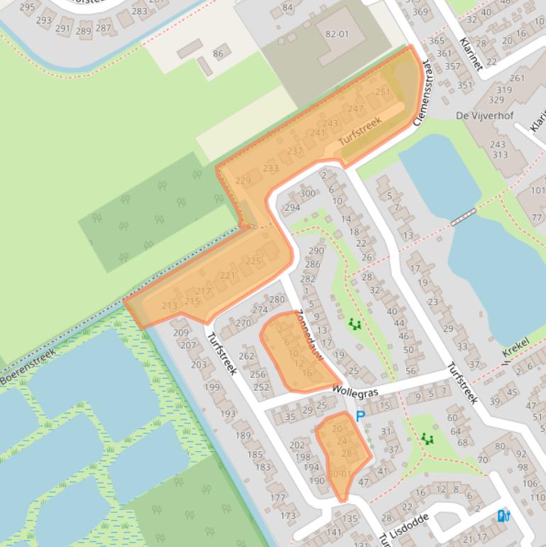 Kaart van postcodegebied 3766HW.