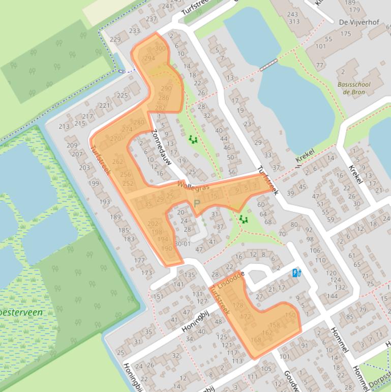 Kaart van postcodegebied 3766HZ.