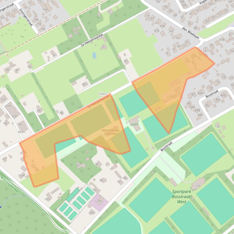 Kaart van postcodegebied 3766LV.