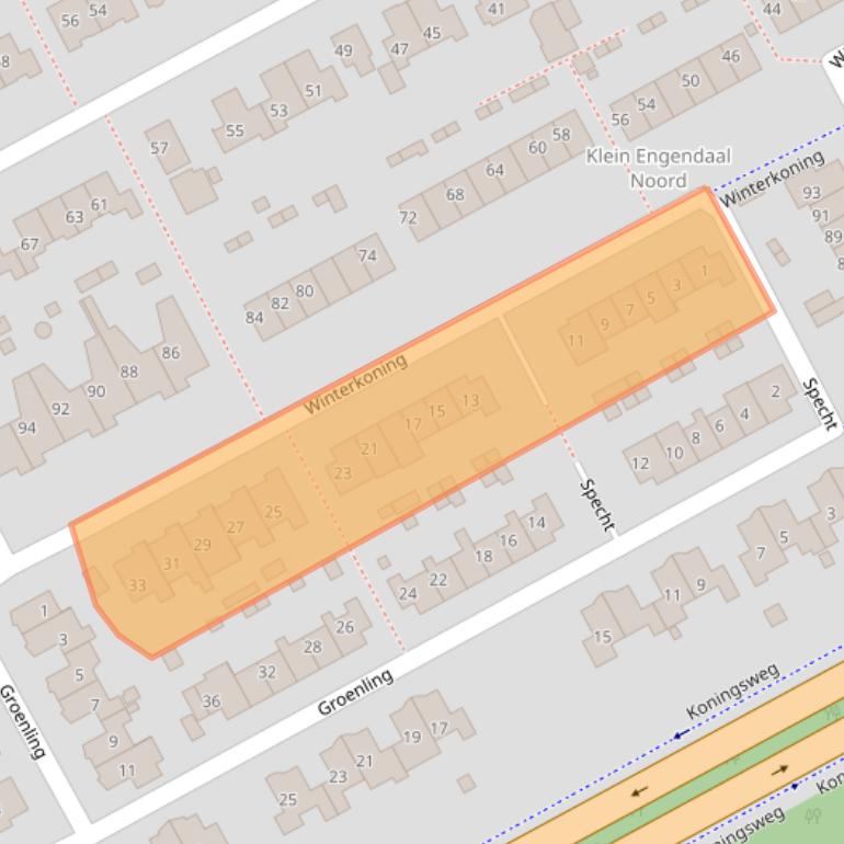 Kaart van postcodegebied 3766WB.