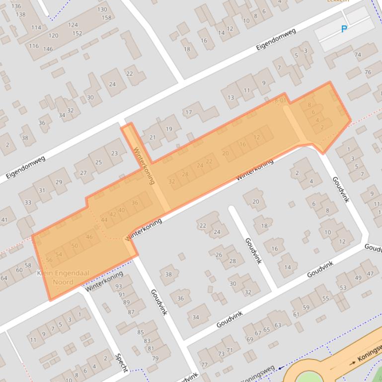 Kaart van postcodegebied 3766WD.