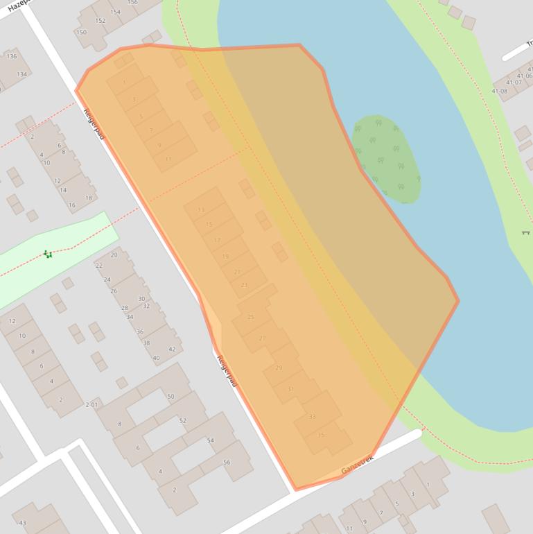 Kaart van postcodegebied 3766XA.