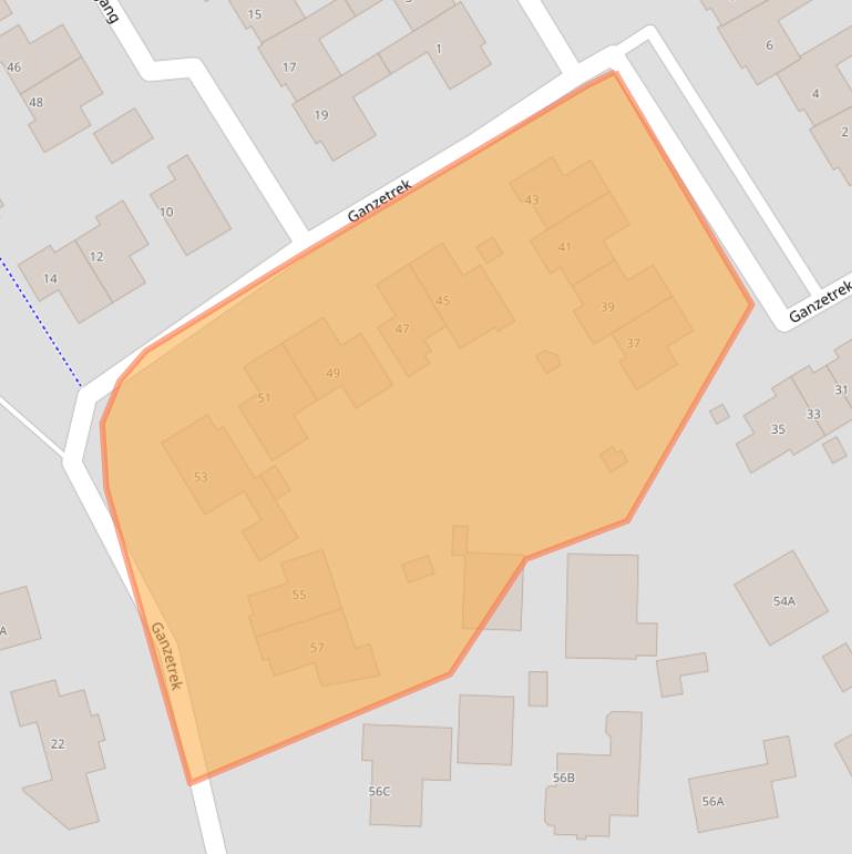 Kaart van postcodegebied 3766XD.