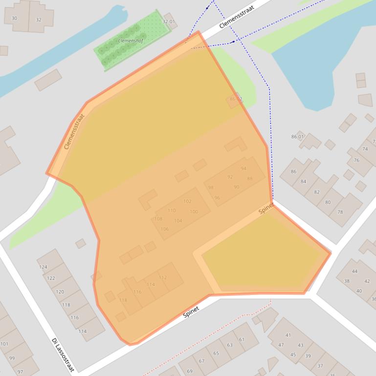 Kaart van postcodegebied 3766ZH.