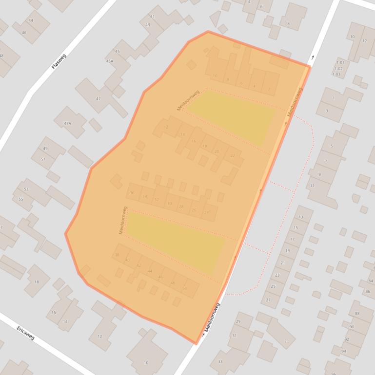 Kaart van postcodegebied 3768CN.