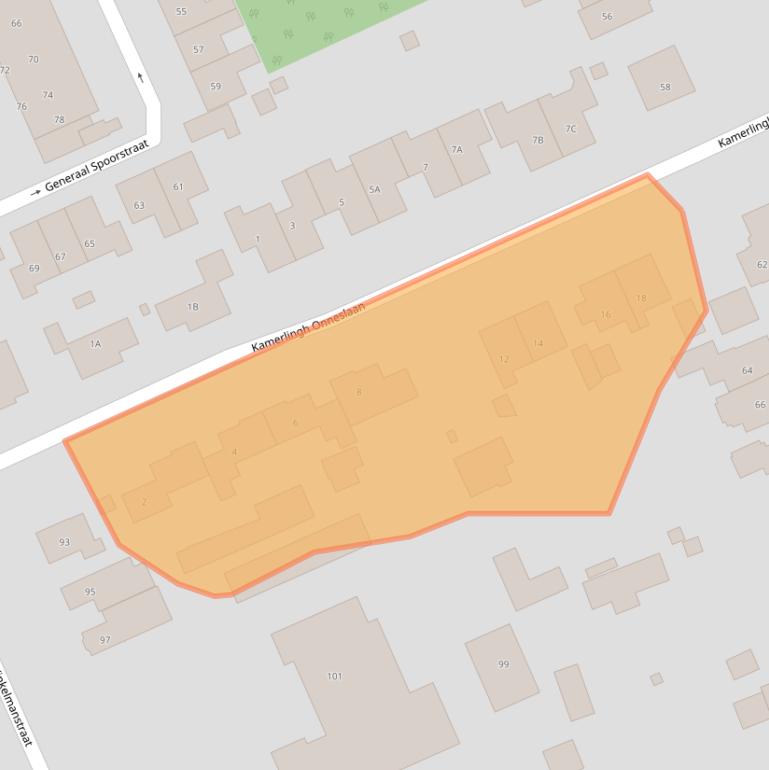 Kaart van postcodegebied 3769DM.