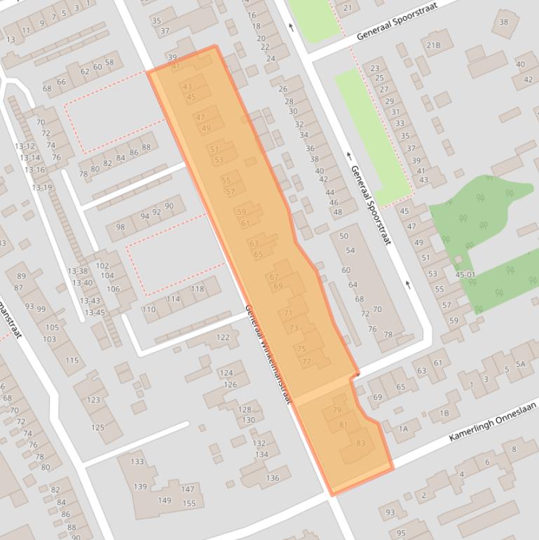Kaart van postcodegebied 3769EB.