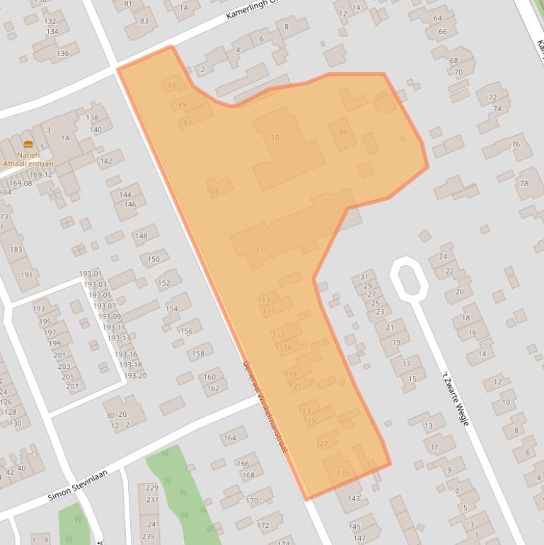 Kaart van postcodegebied 3769EC.