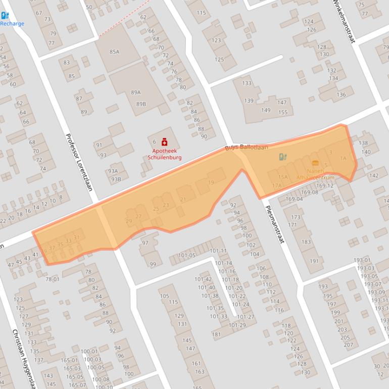 Kaart van postcodegebied 3769GK.