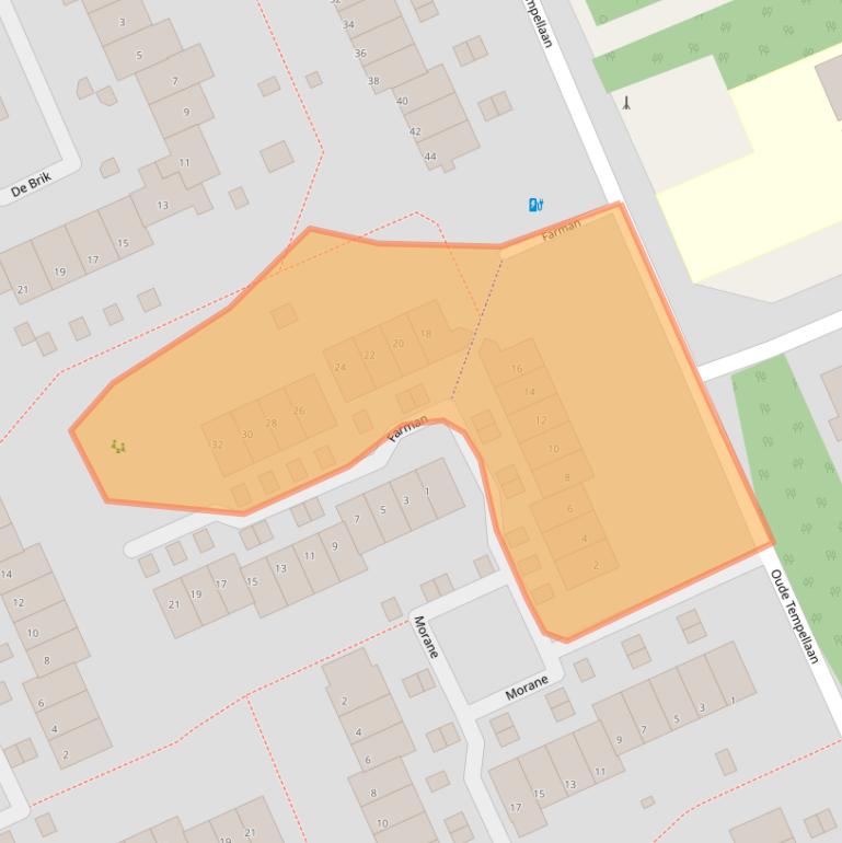 Kaart van postcodegebied 3769JE.