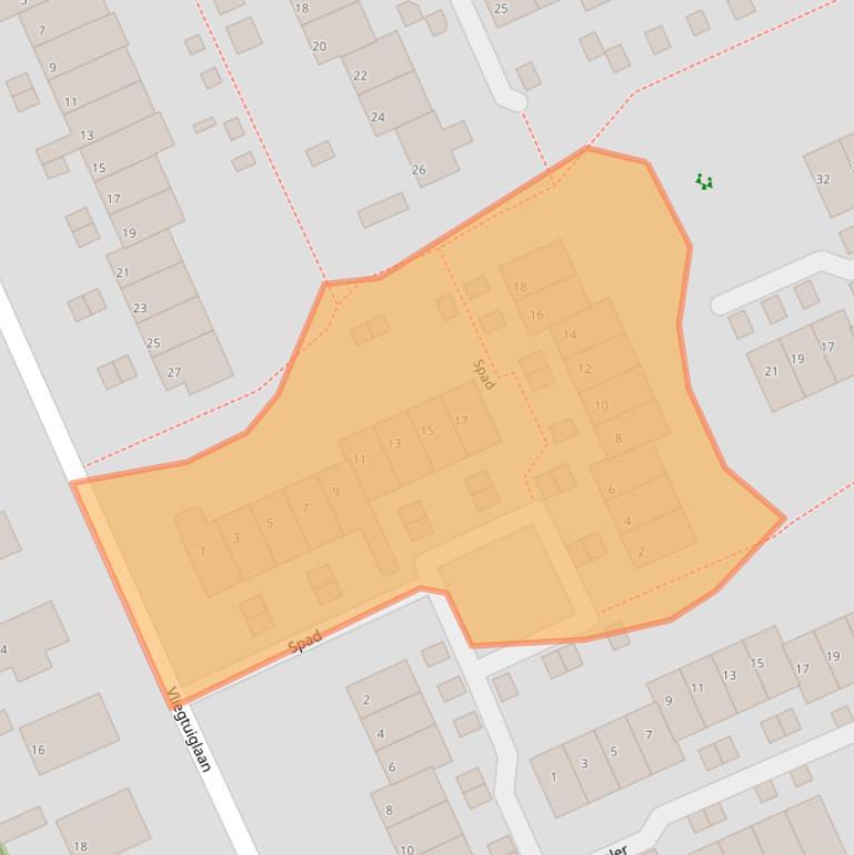 Kaart van postcodegebied 3769JP.