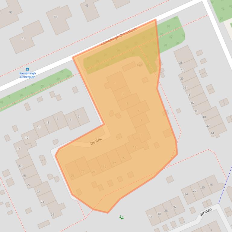 Kaart van postcodegebied 3769JS.