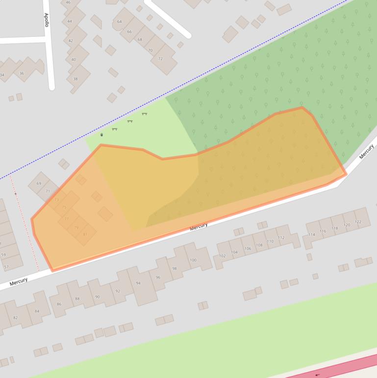 Kaart van postcodegebied 3769KC.