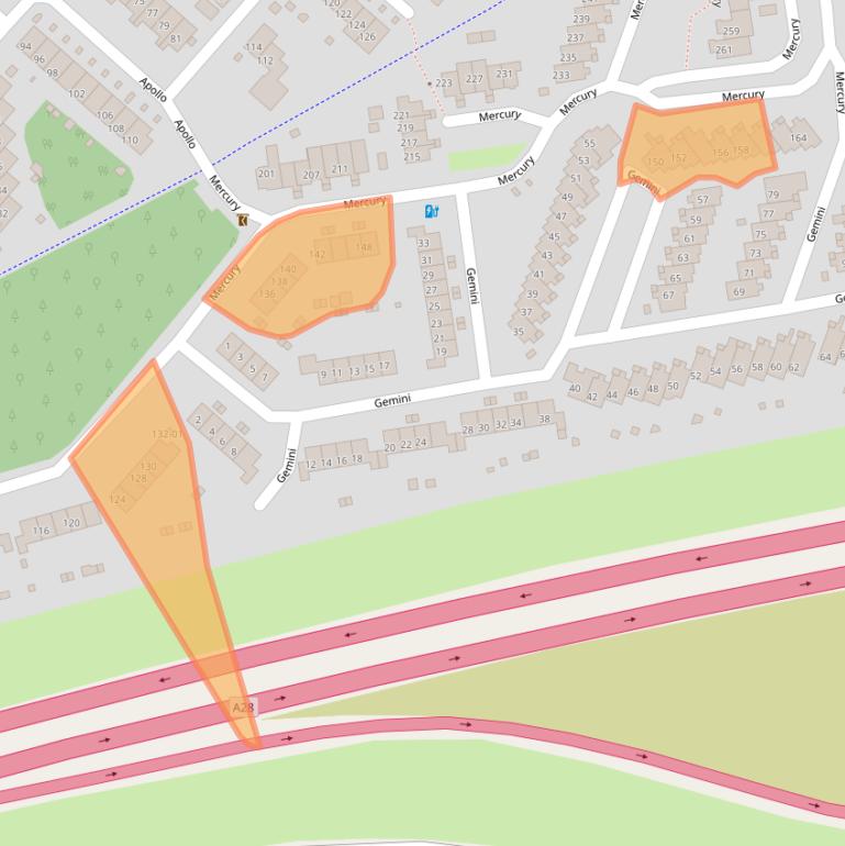 Kaart van postcodegebied 3769KJ.