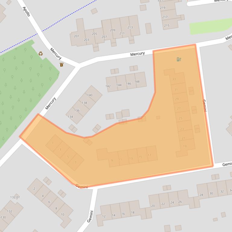 Kaart van postcodegebied 3769KM.