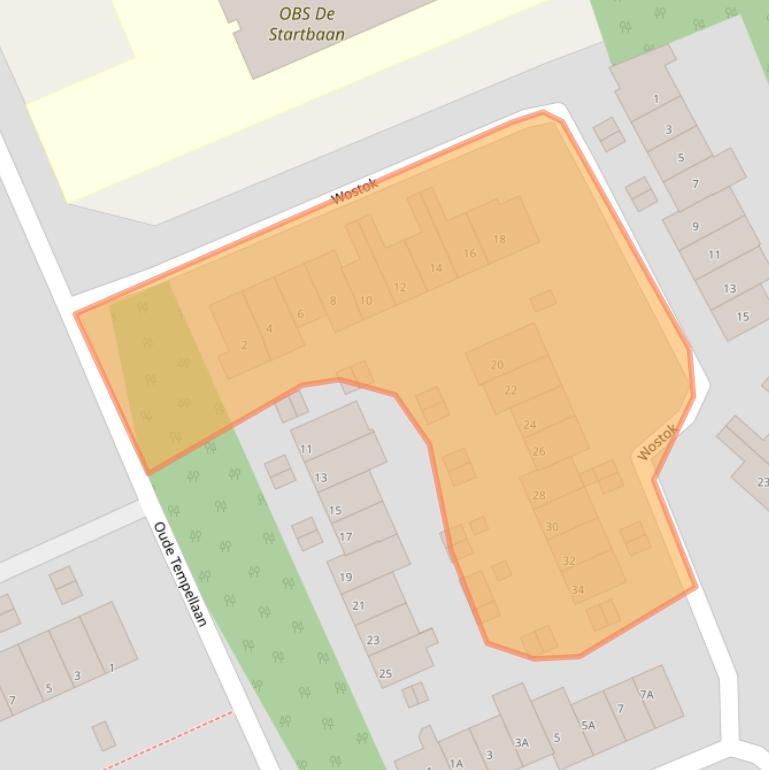 Kaart van postcodegebied 3769TL.