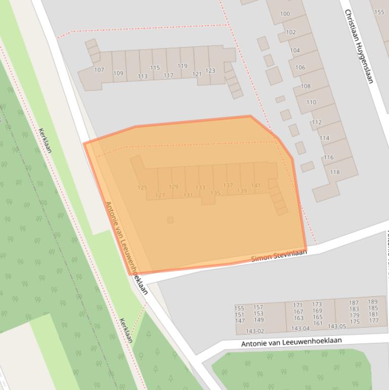 Kaart van postcodegebied 3769XD.