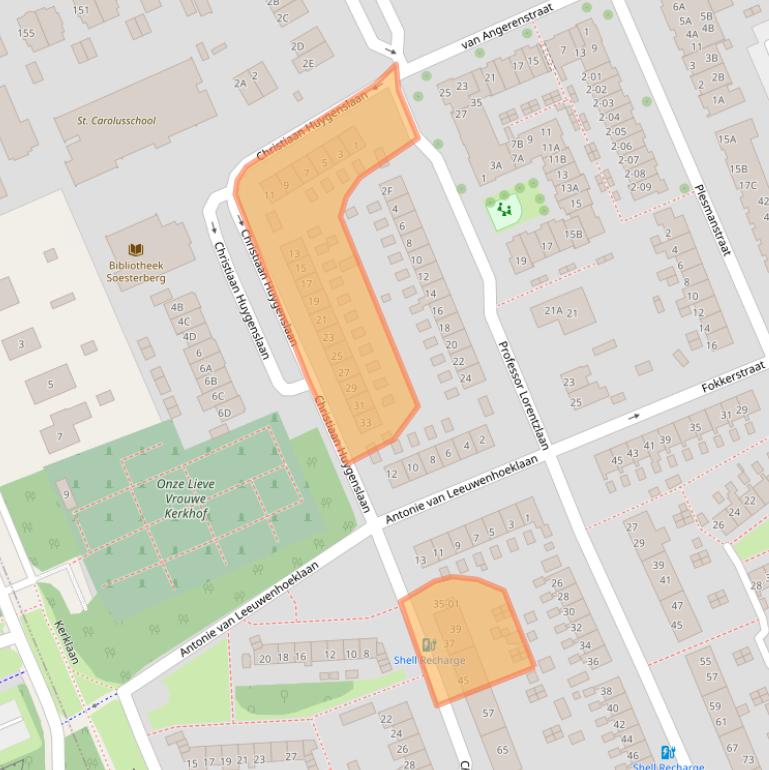Kaart van postcodegebied 3769XR.