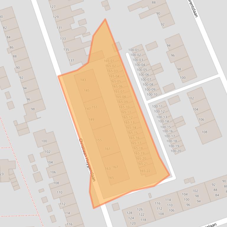 Kaart van postcodegebied 3769XV.