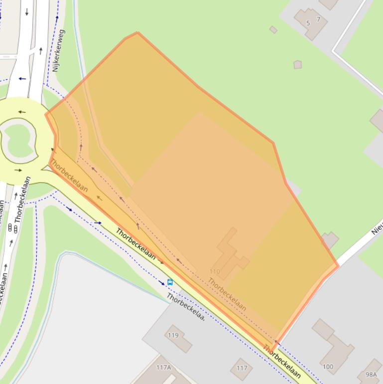 Kaart van postcodegebied 3771EM.